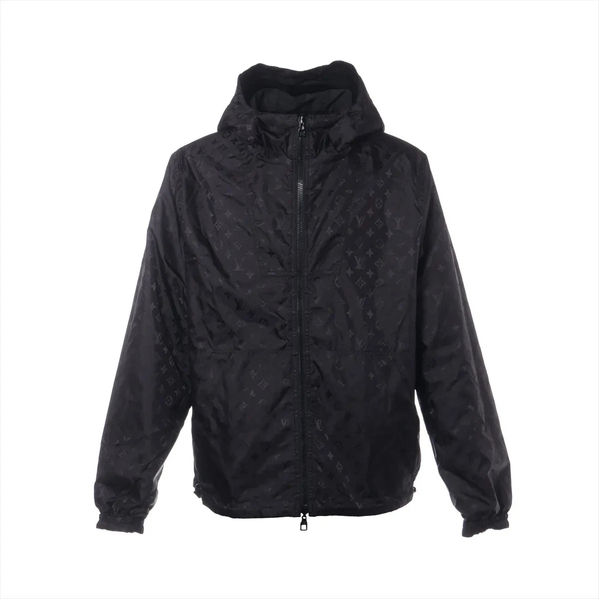 Giacca LV Monogram Windbreaker - Nylon Nero